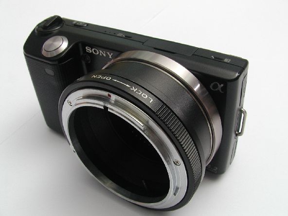 Sony NEX-5, Canon FD50f1.4, アダプターNEX-FD